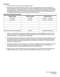 California Employer&#039;s Retiree Benefit Trust Disbursement Request - California, Page 3