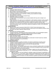 Form DBPR VM2 Application for Registration of a Veterinary Premise - Florida, Page 2