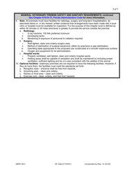 Form DBPR VM2 Application for Registration of a Veterinary Premise - Florida, Page 3