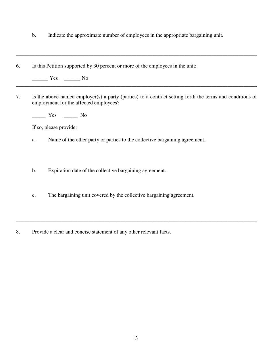 Form HLRB-10 Petition for Decertification - Hawaii, Page 3