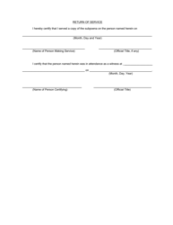 Form HLRB-16 Subpoena Duces Tecum - Hawaii, Page 4