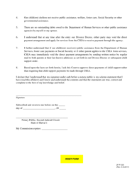 Form 2F-P-330 &quot;Supplemental Affidavit Re: Direct Payment of Child Support&quot; - Hawaii, Page 2