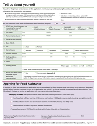 Form HW2000 Application for Assistance - Idaho, Page 3