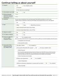 Form HW2000 Application for Assistance - Idaho, Page 4