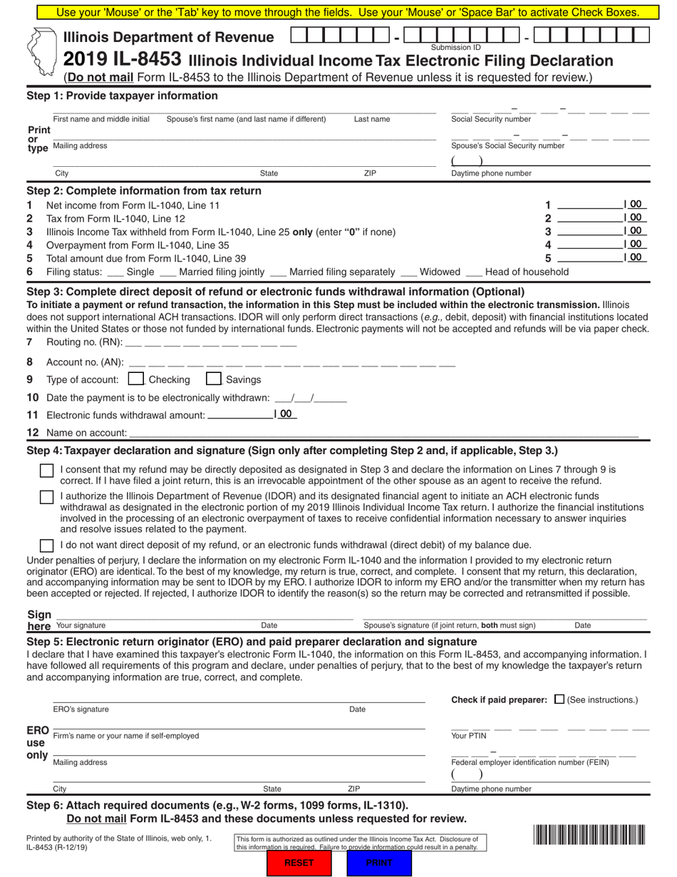 form-il-8453-download-fillable-pdf-or-fill-online-illinois-individual-income-tax-electronic