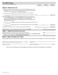 Form RMFT-5 Motor Fuel Distributor/Supplier Tax Return - Illinois, Page 3