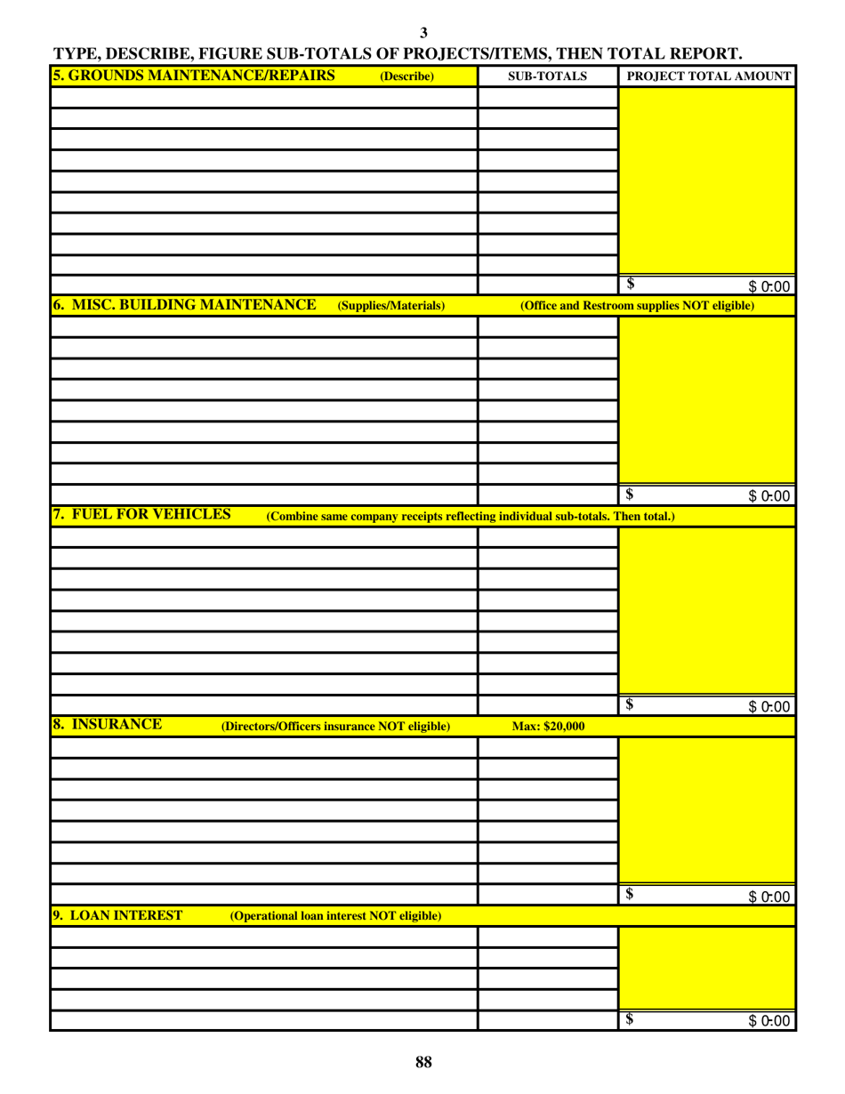 Rehabilitation Report - Illinois, Page 3