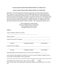 Document preview: Sexual Assault Treatment Plan Pediatric Health Care Facility Form - Illinois