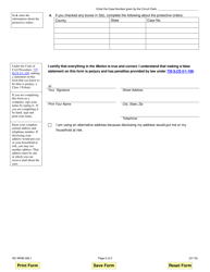 Form NC-WNM306.1 Motion to Waive Notice &amp; Publication (Request for Name Change) - Illinois, Page 2