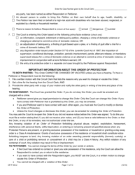 Form OP-P405.2 Order of Protection - Illinois, Page 11