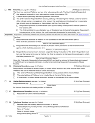Form OP-P405.2 Order of Protection - Illinois, Page 8