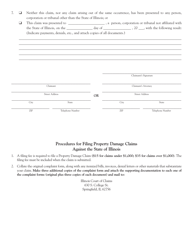 Form CC85 Property Damage Form - Illinois, Page 2