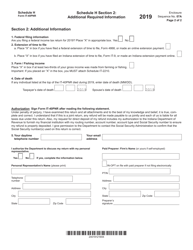 Form IT-40PNR (State Form 54035) Schedule H Additional Required Information - Indiana, Page 2