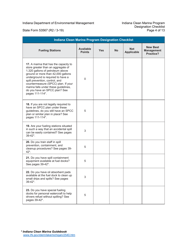 State Form 53567 Indiana Clean Marina Program Designation Checklist - Indiana, Page 4