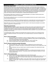 State Form 53590 Rule 6 Industrial Storm Water General Permit - Storm Water Discharge Monitoring Report - Indiana, Page 3