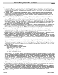 DNR Form 542-4000 Manure Management Plan Form - Iowa, Page 7