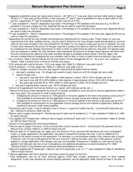DNR Form 542-4000 Manure Management Plan Form - Iowa, Page 8