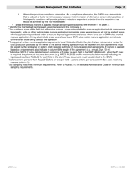 DNR Form 542-2021 Nutrient Management Plan Form - Iowa, Page 12