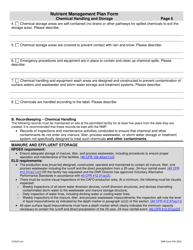 DNR Form 542-2021 Nutrient Management Plan Form - Iowa, Page 8