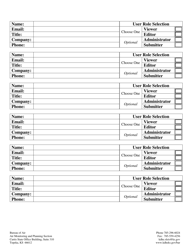 Sleis User Registration Form - Kansas, Page 2