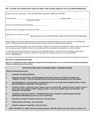 Form CCL.801 Application for a School Age Drop-In Program - Kansas, Page 4