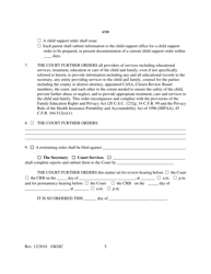 Form 141.1 Journal Entry and Orders of Adjudication and Disposition - Kansas, Page 5
