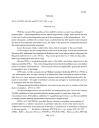 Form 223 Indian Child Welfare Act Relinquishment of Minor Child to Agency - Kansas, Page 5