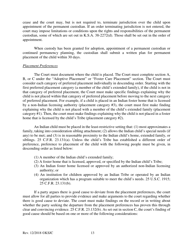 Form 220 Indian Child Welfare Act Finding the Unfitness and Order Terminating Parental Rights or Appointing Permanent Custodian - Kansas, Page 13