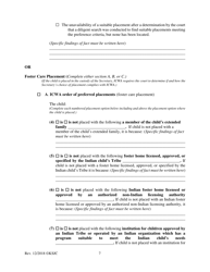 Form 220 Indian Child Welfare Act Finding the Unfitness and Order Terminating Parental Rights or Appointing Permanent Custodian - Kansas, Page 7