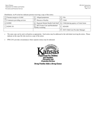 Instructions for Form PPS2012 Notice of Department Findings - Kansas, Page 2