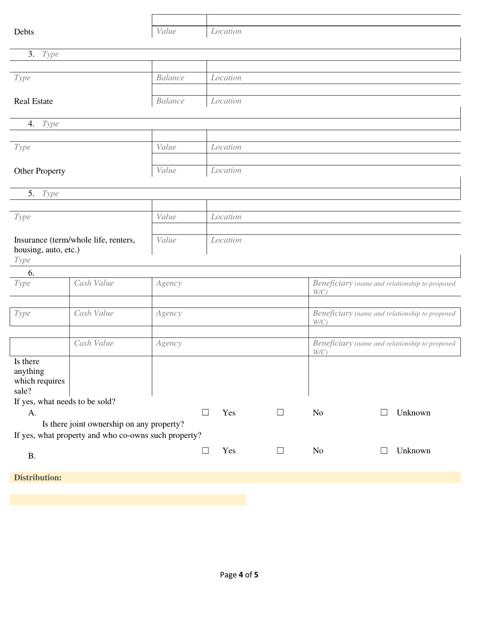 Form PPS10600A Adult Guardianship / Conservatorship Referral / Notification - Kansas, Page 4