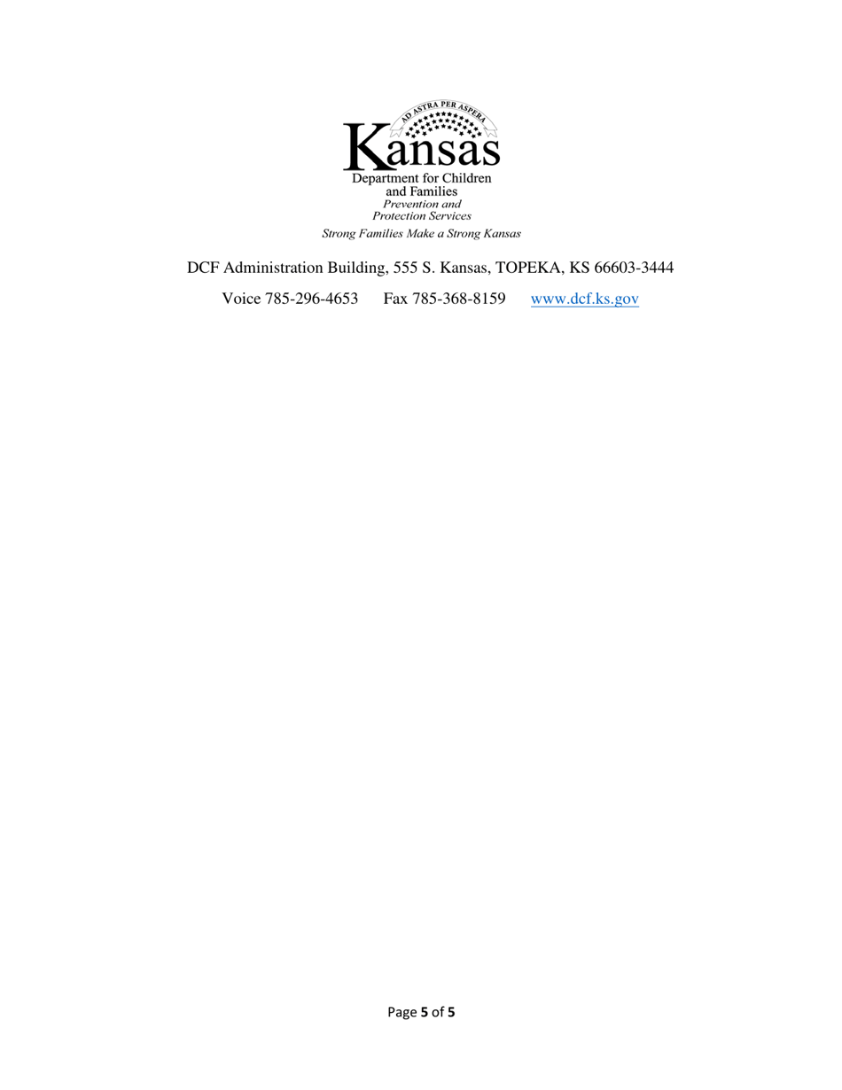 Form PPS10600A Adult Guardianship / Conservatorship Referral / Notification - Kansas, Page 5