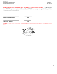 Appendix 9A Kansas Icpc Home Study Guideline - Kansas, Page 5