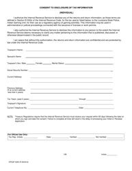 Form DPSSP0095 Part B Indian Gaming Unit Corporate Certification Application Individual Personal History - Louisiana, Page 16