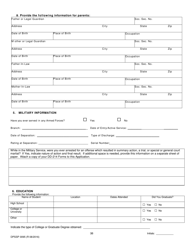 Form DPSSP0095 Part B Indian Gaming Unit Corporate Certification Application Individual Personal History - Louisiana, Page 6