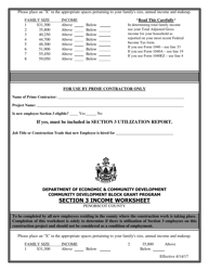 Section 3 Income Worksheet - Maine, Page 9