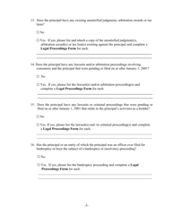Application to Register as a Home Builder - Information Form for Principal of Home Builder - Maryland, Page 3