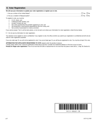 Form LIC112 Liquor Id Card Application - Massachusetts, Page 2