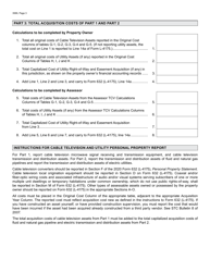 Form 3589 Cable Television and Utility Personal Property Report - Michigan, Page 3