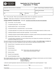 Form BDVR-097 Application for Municipal, Tribal Municipal, &amp; Sheriff Plates - Michigan, Page 2