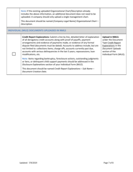 Mi Regulatory Loan License New Application Checklist (Company) - Michigan, Page 7