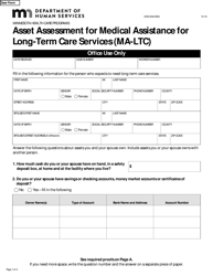 Form DHS-3340-ENG Asset Assessment for Medical Assistance for Long-Term Care Services (Ma-Ltc) - Minnesota, Page 3