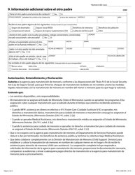 Formulario DHS-3163B-SPA Referencia a Manutencion Y Cobros - Minnesota (Spanish), Page 5