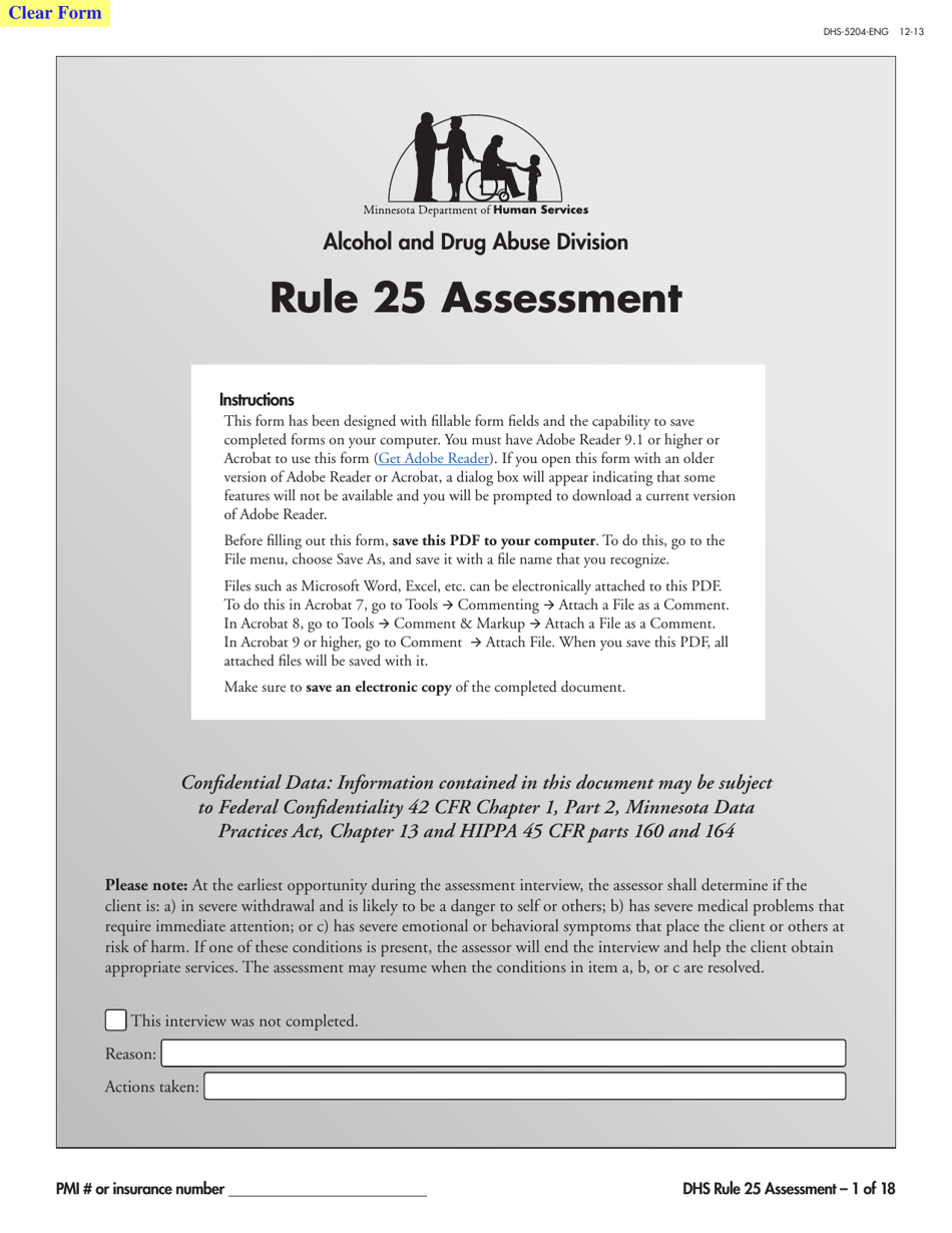 Form DHS-5204-ENG - Fill Out, Sign Online and Download Fillable PDF ...