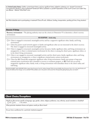 Form DHS-5204-ENG Rule 25 Assessment - Minnesota, Page 14