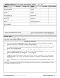 Form DHS-5204-ENG Rule 25 Assessment - Minnesota, Page 4