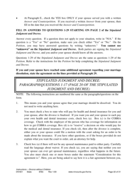 Instructions for Form DIV402 Petition for Dissolution of Marriage Without Children - Minnesota, Page 22