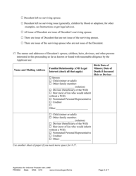 Form PRO802 Application for Informal Probate of Will and for Informal Appointment of Personal Representative - Minnesota, Page 4