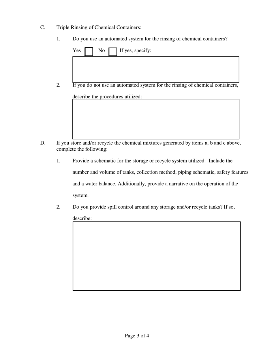 Aerial Applicator Application - Mississippi, Page 3