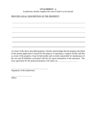 Form C-2 Application for an Individual Permit to Operate a Composting Facility Which Will Compost Household Garbage and/or Wastewater Sludge or Other Solid Wastes, as Approved by the Department - Mississippi, Page 11